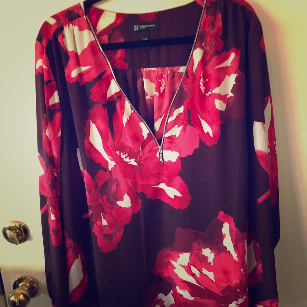 Flowered blouse